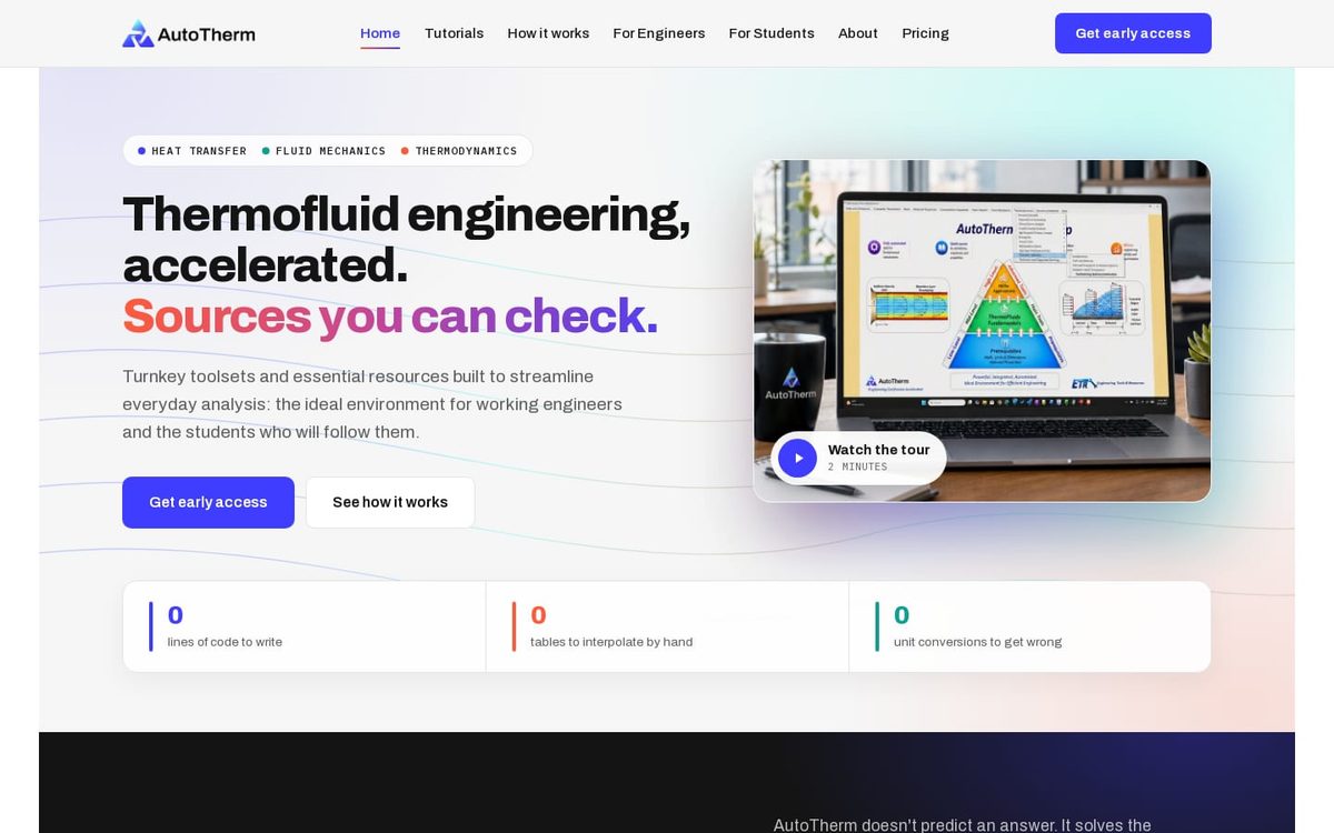 Homepage of AutoTherm (ETR, LLC)