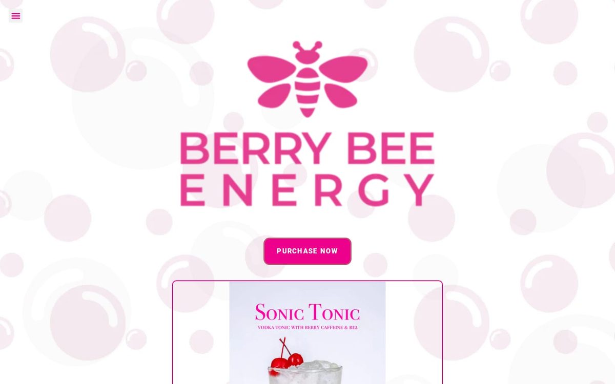 Homepage of Berry Bee Energy
