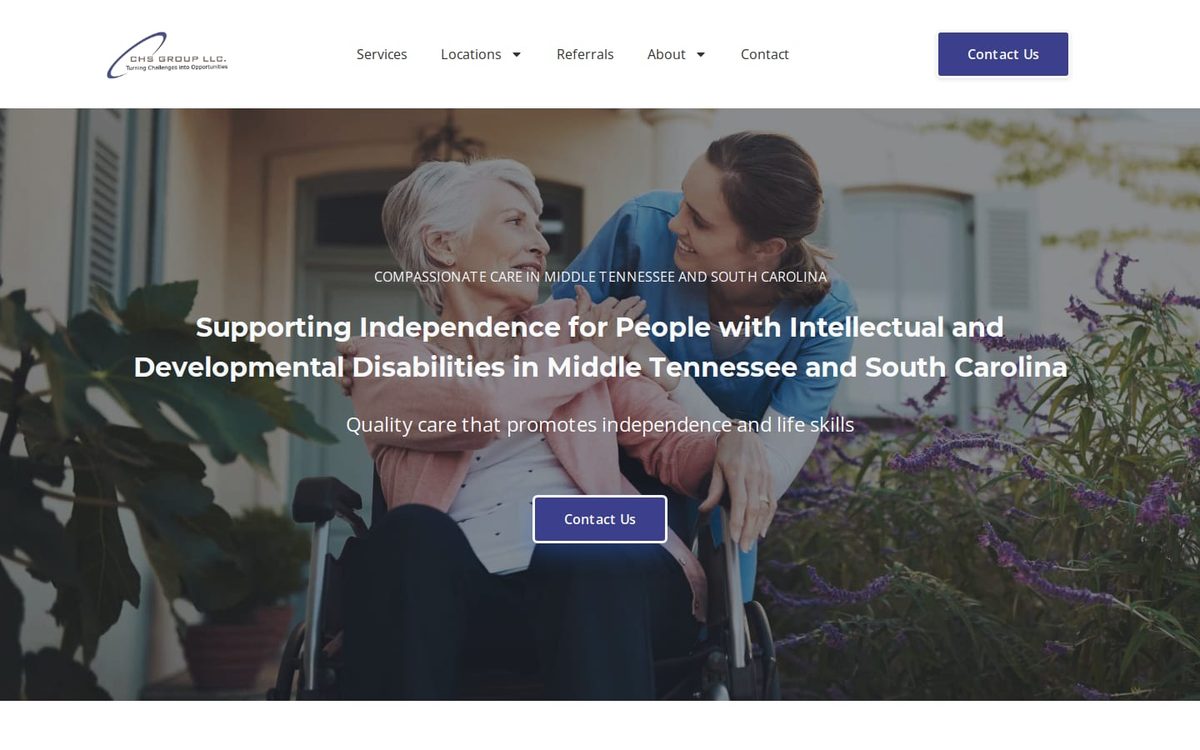 Homepage of CHS Group